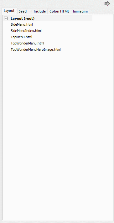 Finestra di repository